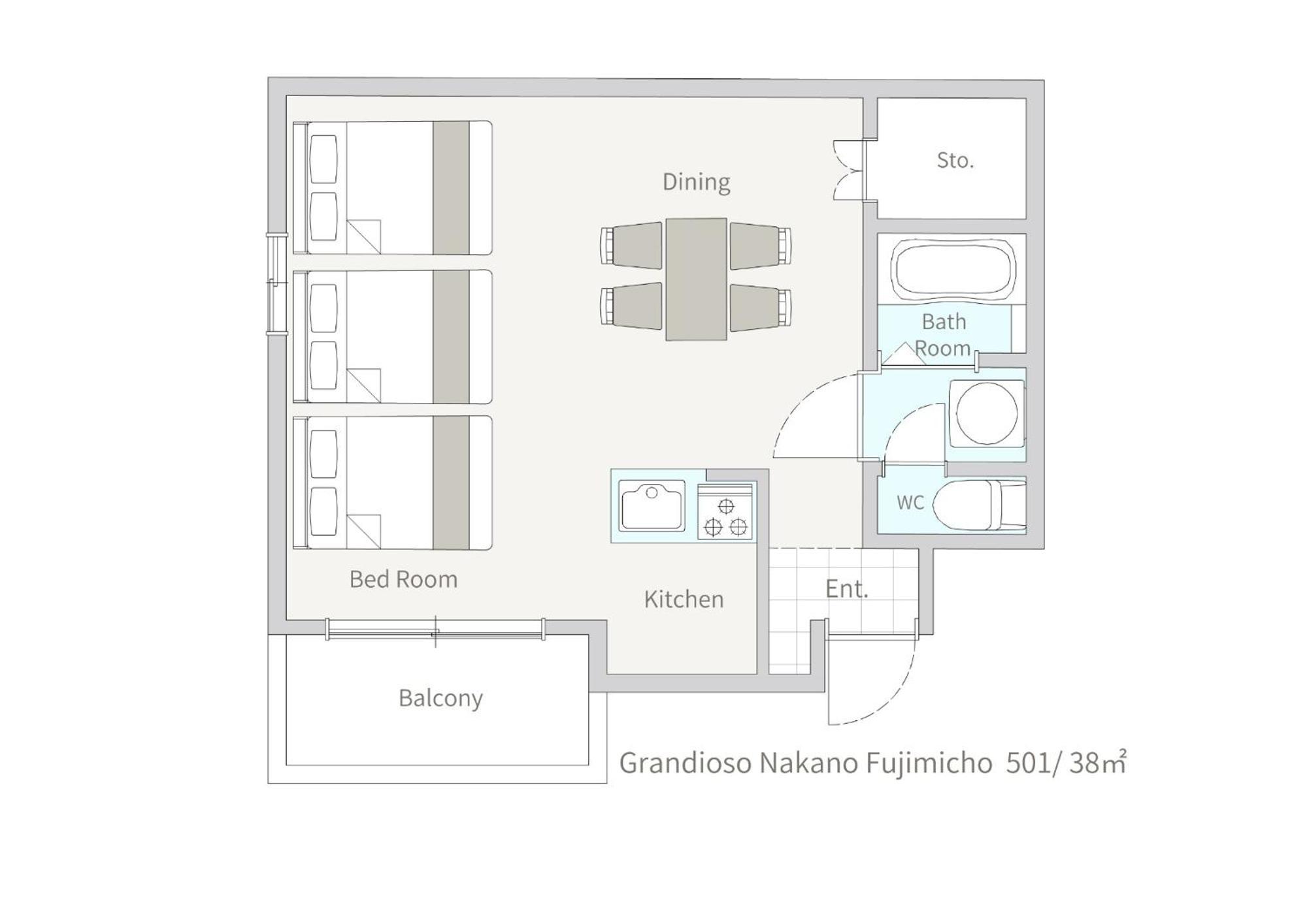 Green House Nakano Fujimicho - Vacation Stay 65983V Tokyo Eksteriør bilde